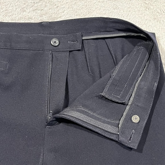 Rafaella Dress Pants Trousers Women's‎ 8 31x31 Blue Faux Pockets Casual Straight - Picture 7 of 11